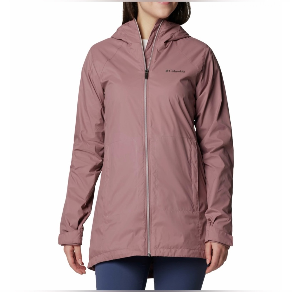 NEW Columbia Switchback Hooded Waterproof Rain Jacket, Women’s Size Small